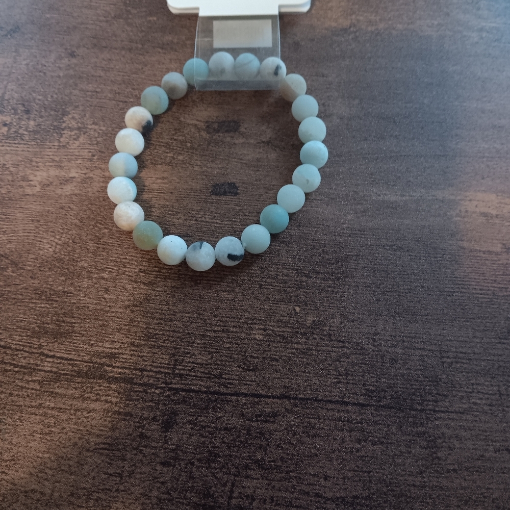 Blue Bead Bracelet